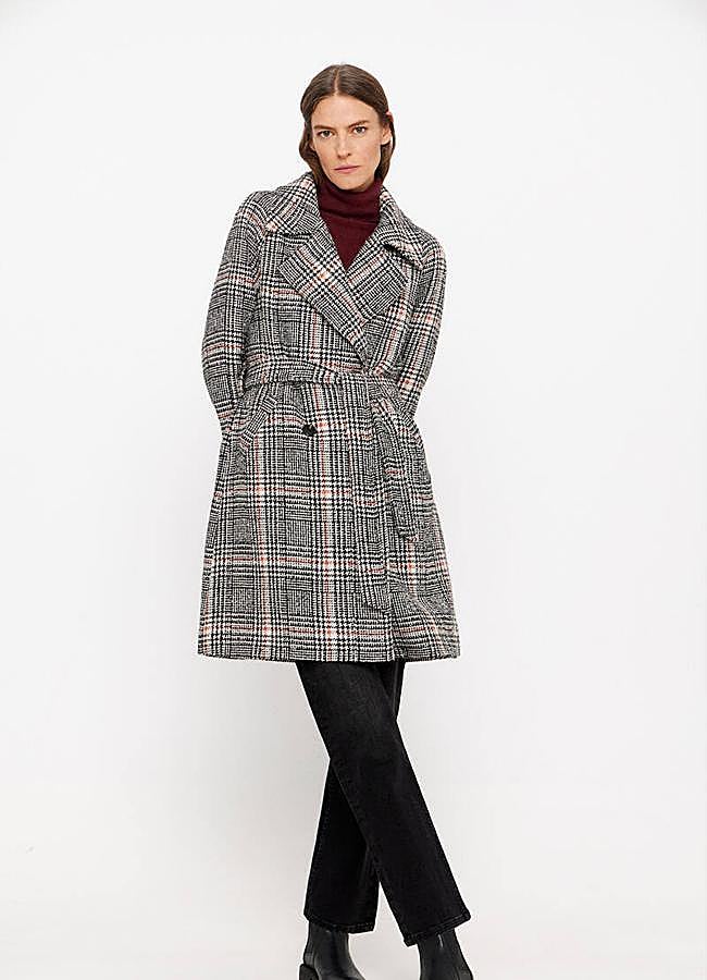 Imagen - Abrigo con estampado de cuadros