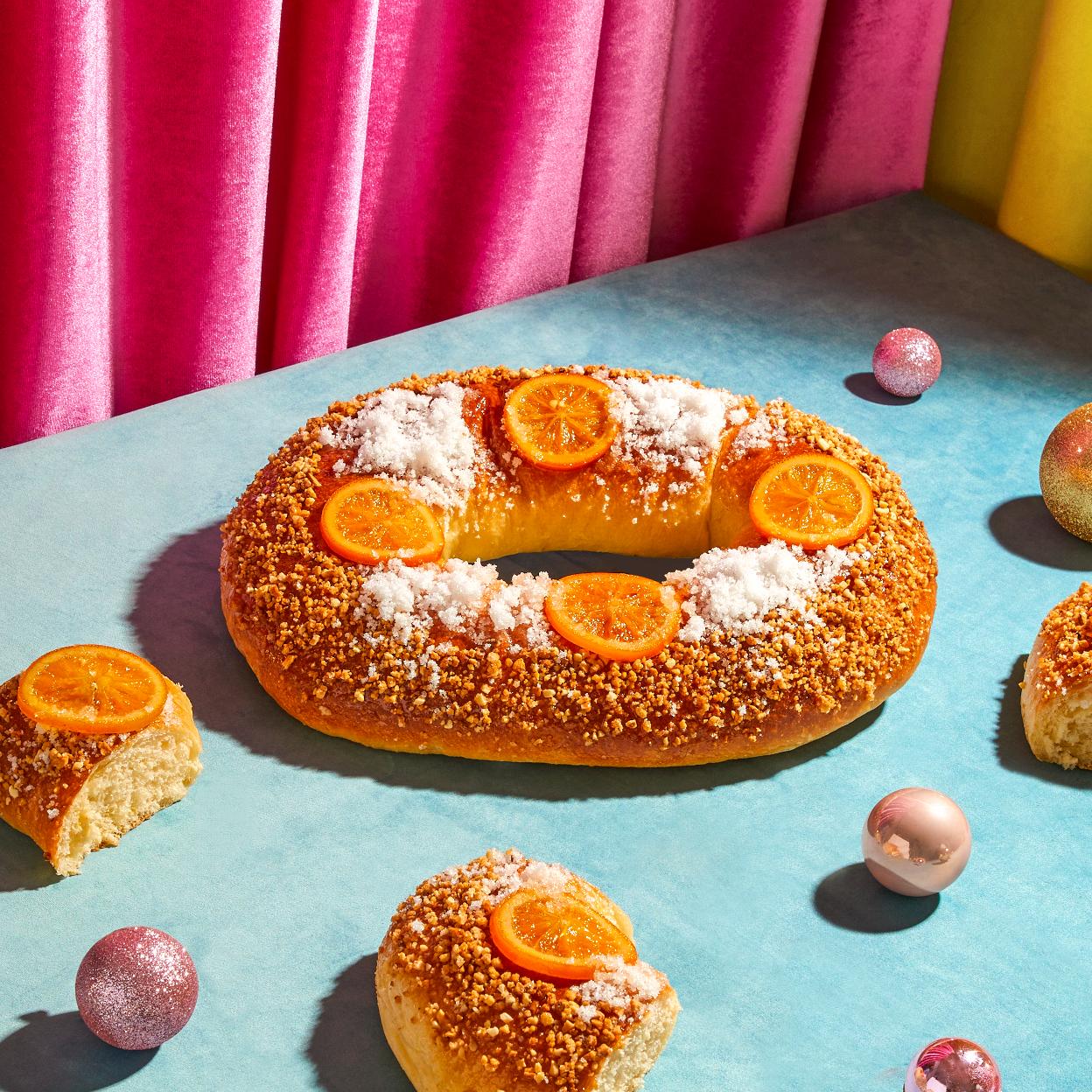 El roscón de Reyes de Madreamiga, uno de los más solicitados de Madrid que también se puede comprar online.