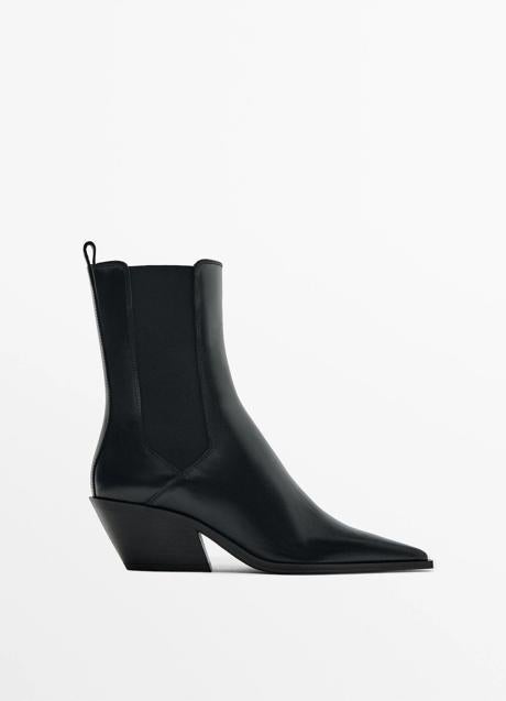 Imagen - Botines negros de Massimo Dutti (99,95 euros euros)