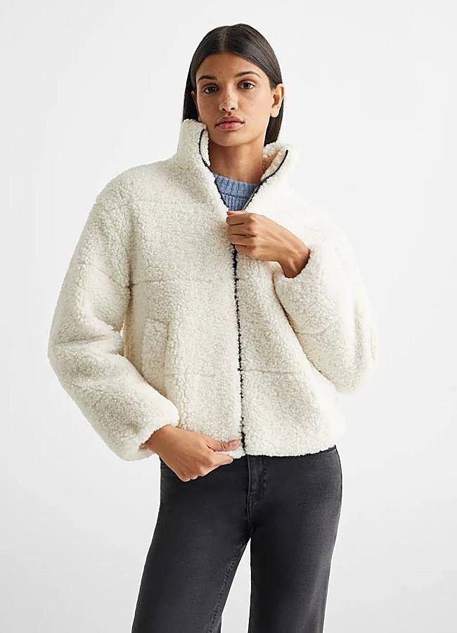 Imagen - Chaqueta de borreguillo con acolchado