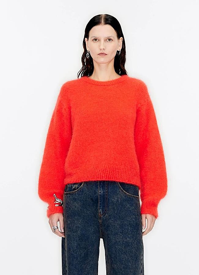 Imagen - Jersey de mohair en color rojo de Bimba y Lola.