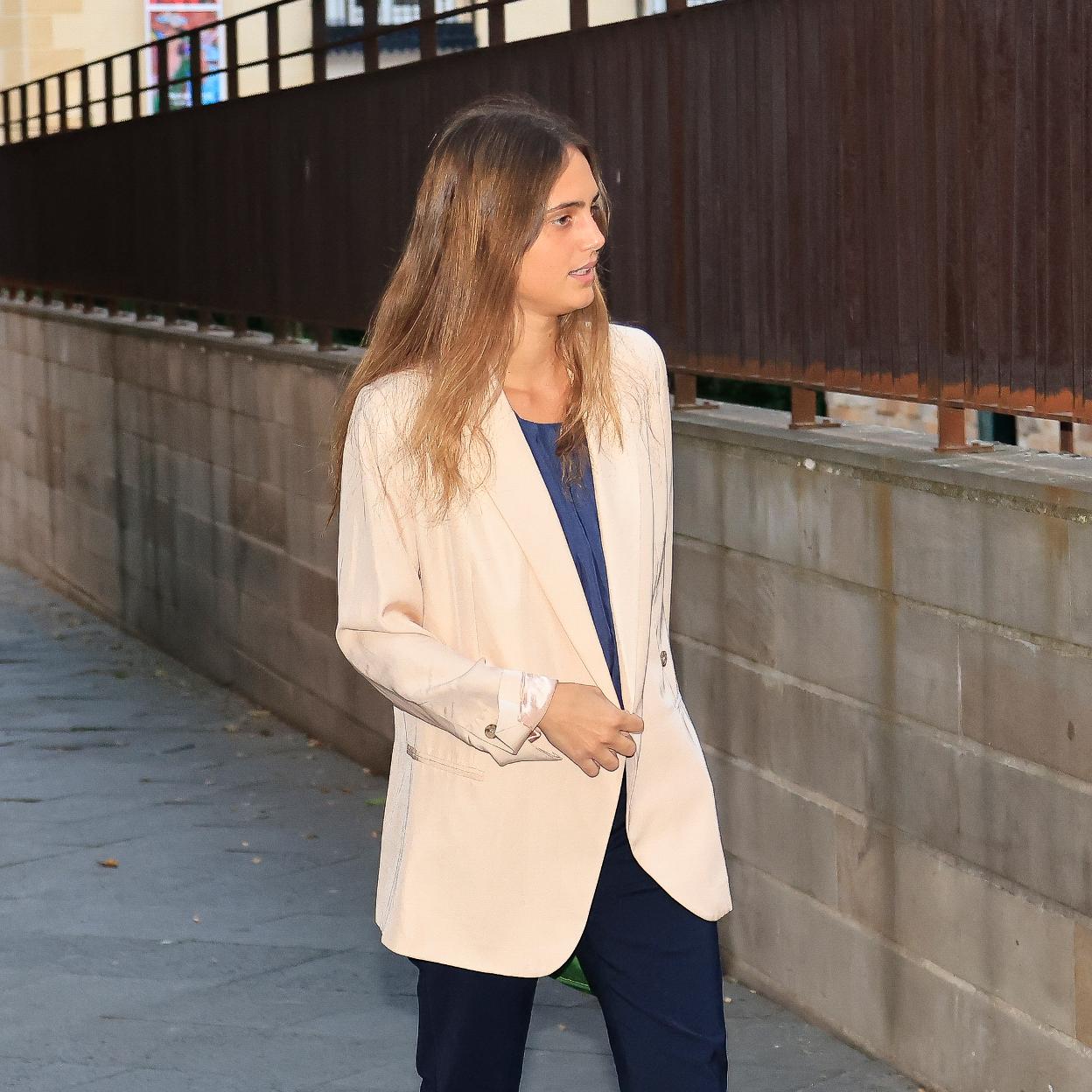 Mencía Fitz-James, en la despedida a Marta Chávarri. 