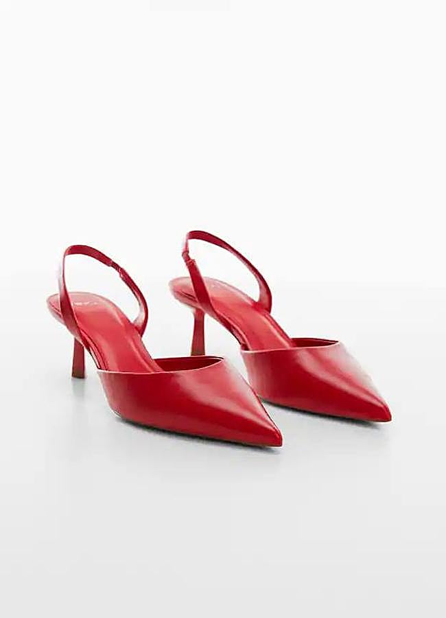 Imagen - Kitten heels color rojo