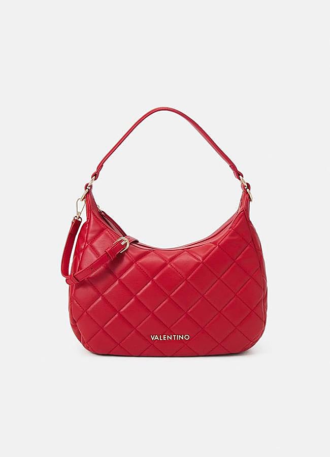 Imagen - Bolso rojo con asa bandolera y de hombro