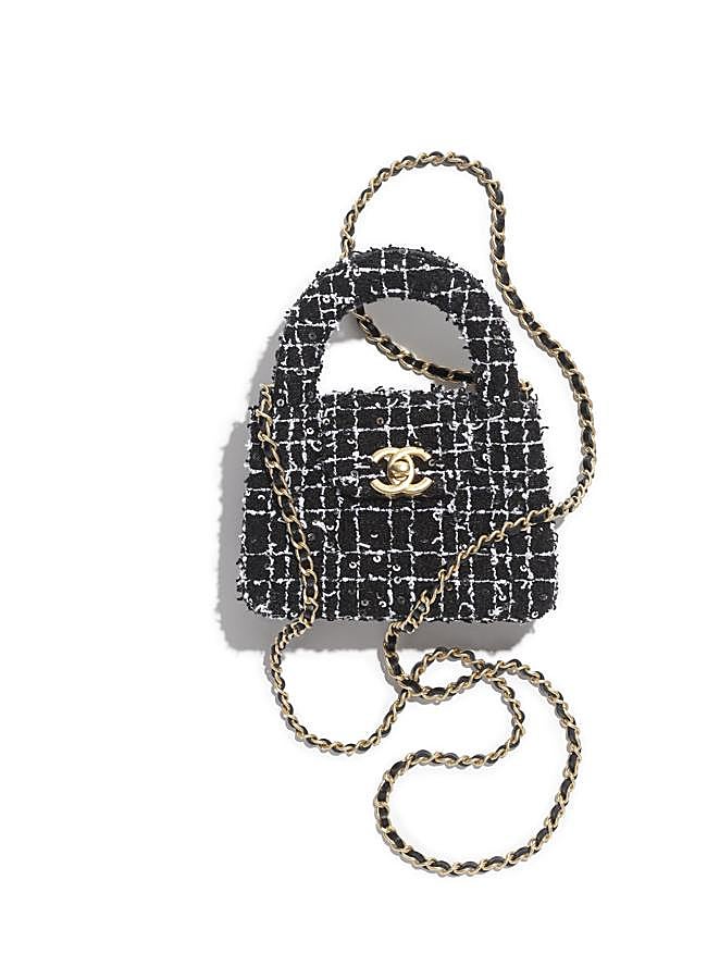 Imagen - Bolso de Chanel en tweed con lentejuelas.