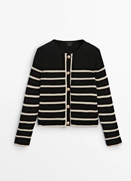 Imagen - Chaqueta de rayas de Massimo Dutti (59,95 euros)