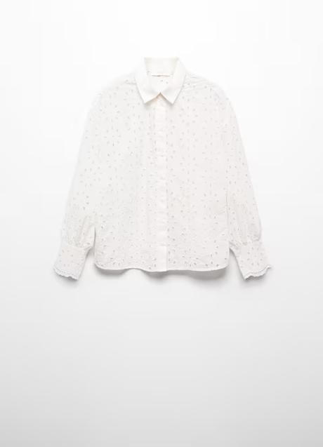 Imagen - Camisa blanca de Mango (35,99 euros)