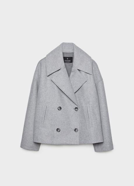 Imagen - Chaqueta gris de Stradivarius (39,99 euros)