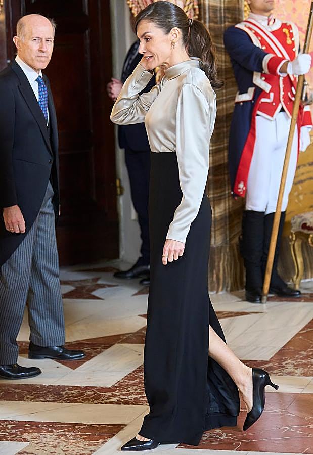 Imagen - La reina Letizia en la Pascua Militar. / LIMITED PICTURES