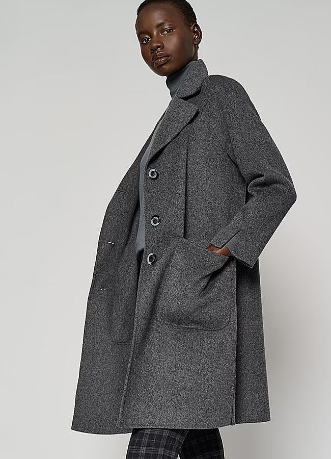 Imagen - Abrigo de paño gris de Roberto Verino, 315 euros.