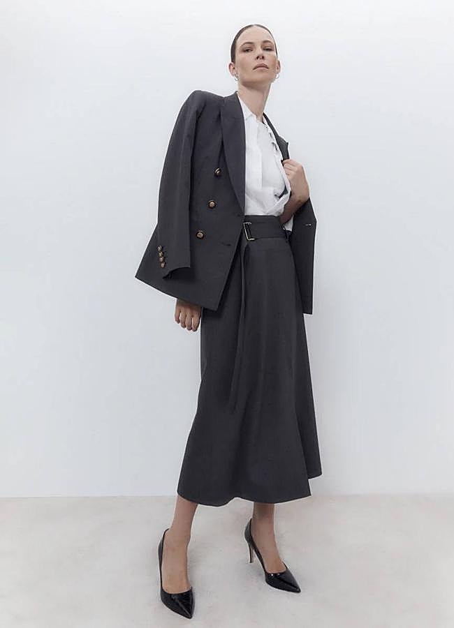 Imagen - Falda con raya plimática