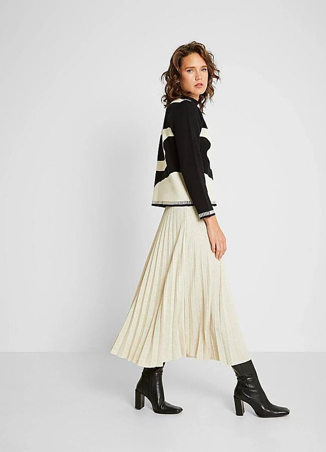 Imagen - Falda midi plisada