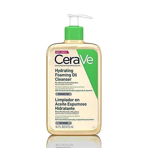 Aceite limpiador hidratante de CeraVe.