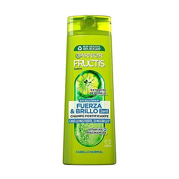 Fructis Fuerza & Brillo de Garnier. Precio: 4,45 euros