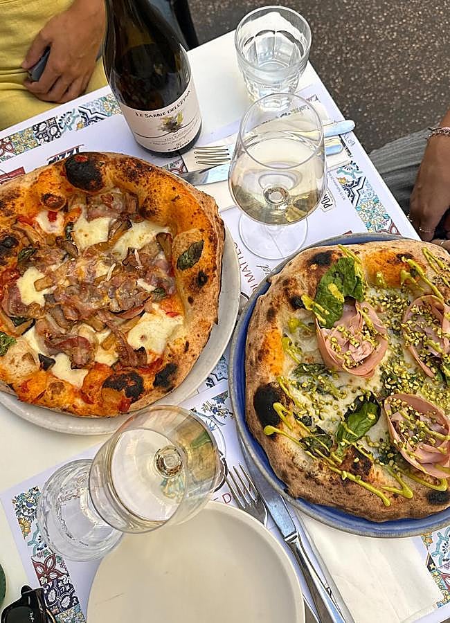 Imagen - Pizzas italianas/@mariahernandezc