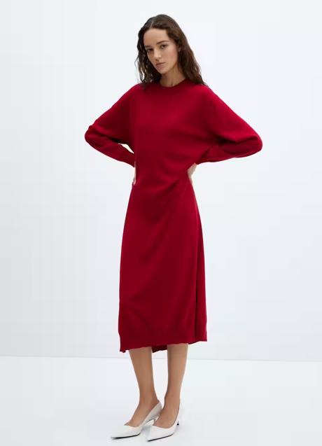 Imagen - Vestido rojo de Mango (29,99 euros)