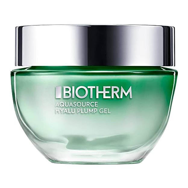La crema Aquasource Gel Hyalu Plump de Biotherm.