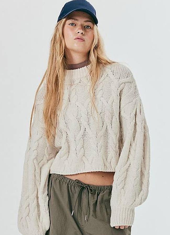 Imagen - Jersey de punto trenzado