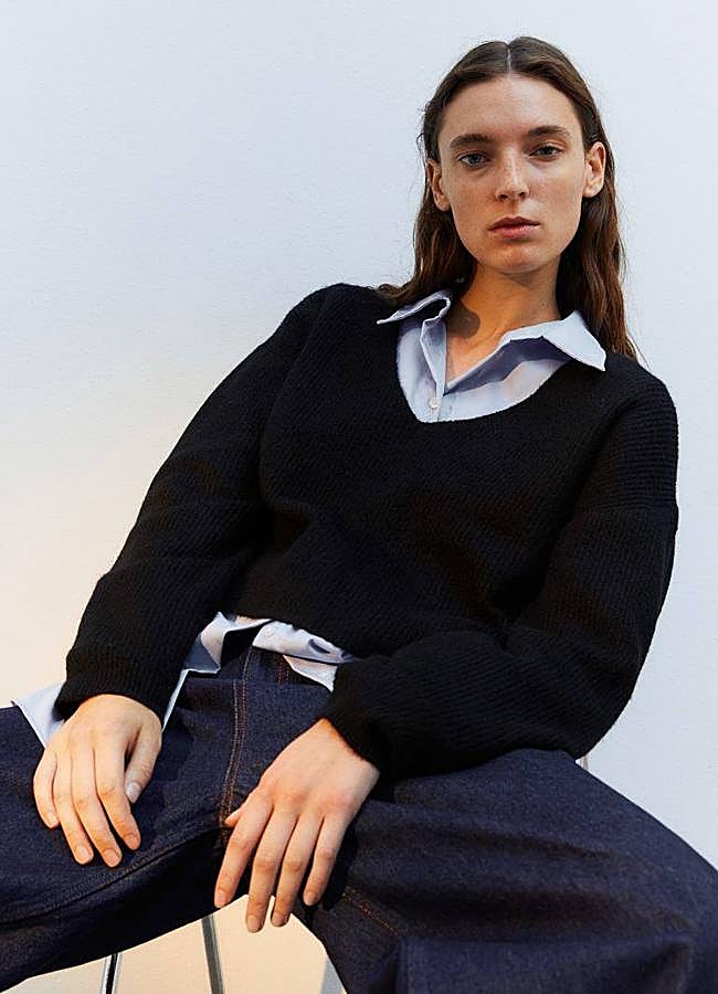 Imagen - Jersey con escote de pico