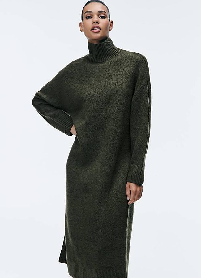 Imagen - Vestido largo en tejido de punto