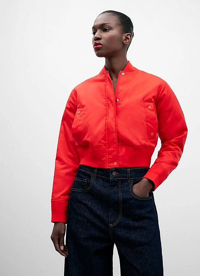 Imagen - Chaqueta roja estilo bomber