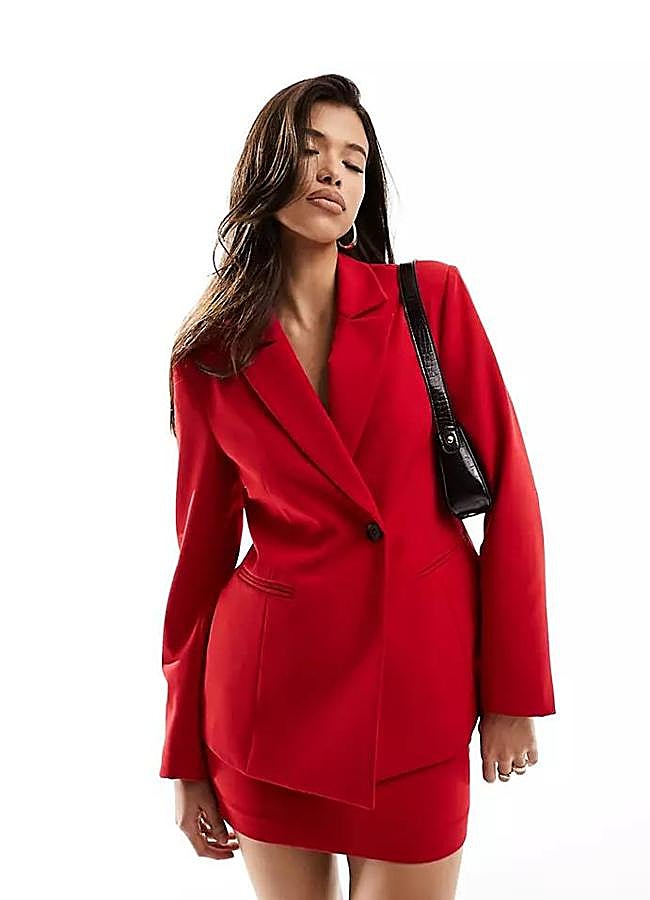 Imagen - Chaqueta roja tipo blazer