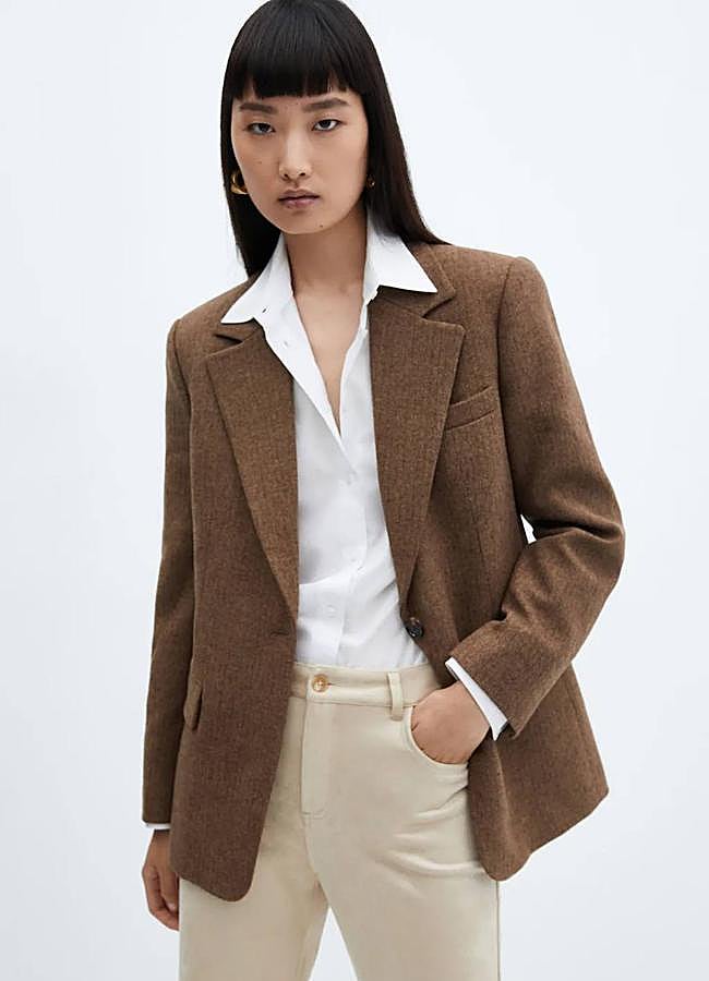 Imagen - Americana en tono marrón