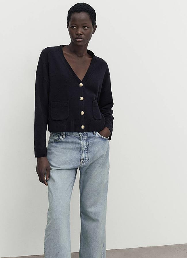 Imagen - Cárdigan con escote de pico