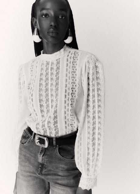 Imagen - Blusa de cuello romántico de Sfera (29,95 euros)