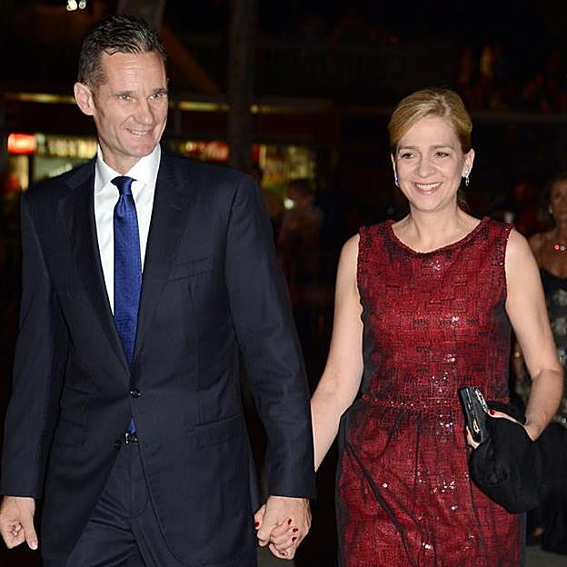 Iñaki Urdangarin y la infanta Cristina, en una imagen de archivo. 