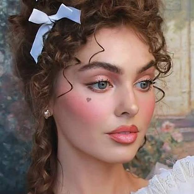 Maquillaje de Maria Antonieta para carnaval
