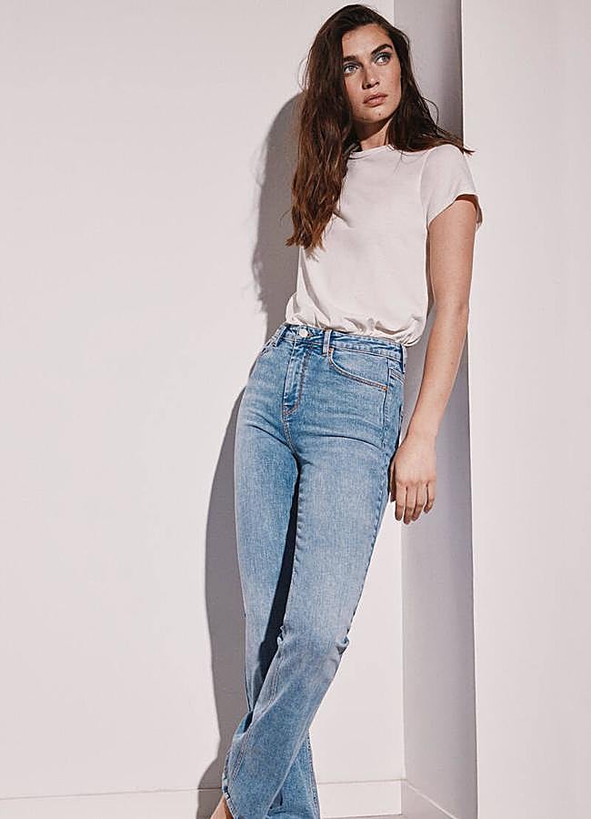 Imagen - Vaqueros bootcut con tiro alto