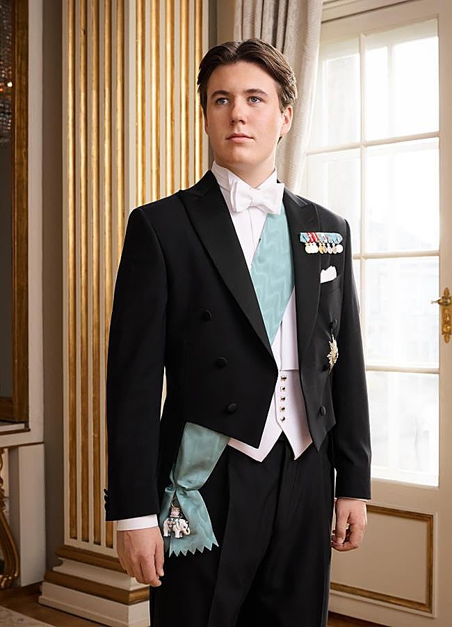 Imagen - Christian de Dinamarca en un retrato oficial. CASA REAL DANESA