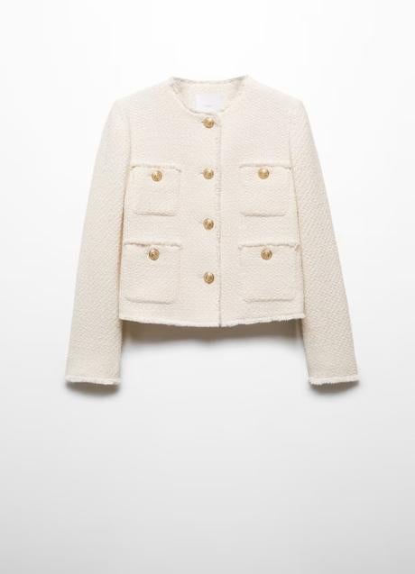 Imagen - Chaqueta blanca de Mango (59,99 euros)