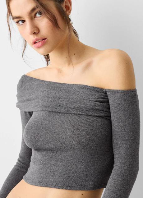 Imagen - Jersey gris de Bershka (17,90 euros)