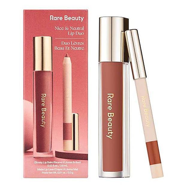 Nice & Neutral Lip Duo de Rare Beauty. Precio: 27,99 euros