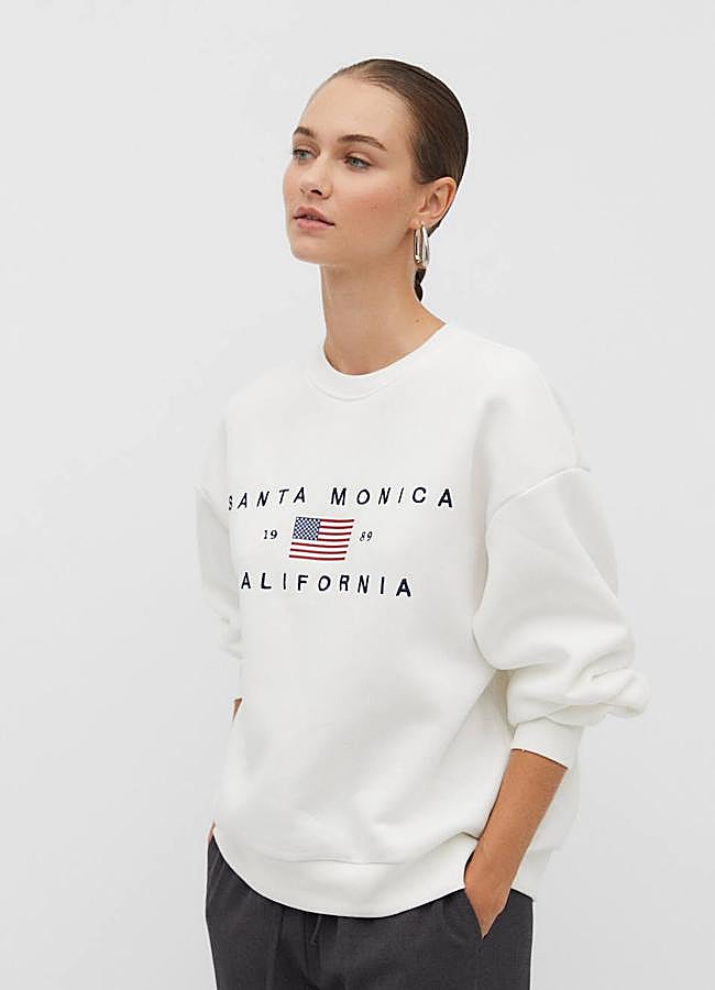 Imagen - Sudadera con bordado de bandera