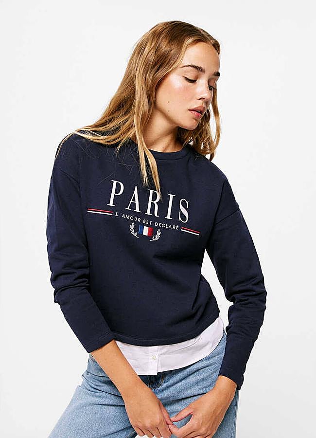 Imagen - Sudadera con estampado de ciudad