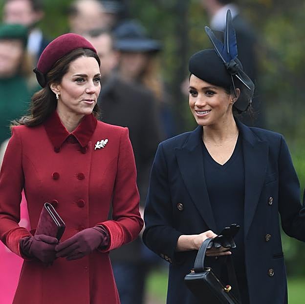 Kate Middleton y Meghan Markle, en una imagen de archivo. 