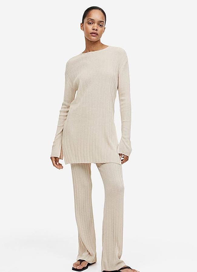 Imagen - Conjunto de punto canalé elástico