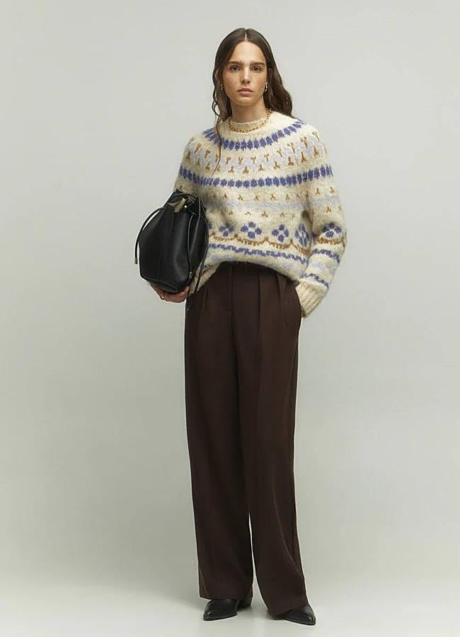 Imagen - Pantalones de traje anchos con pinzas