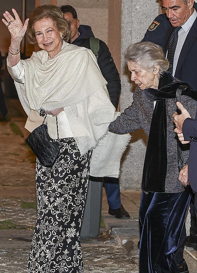Imagen - Sofía de Grecia a la salida del Auditorio Nacional de Madrid/GTRES