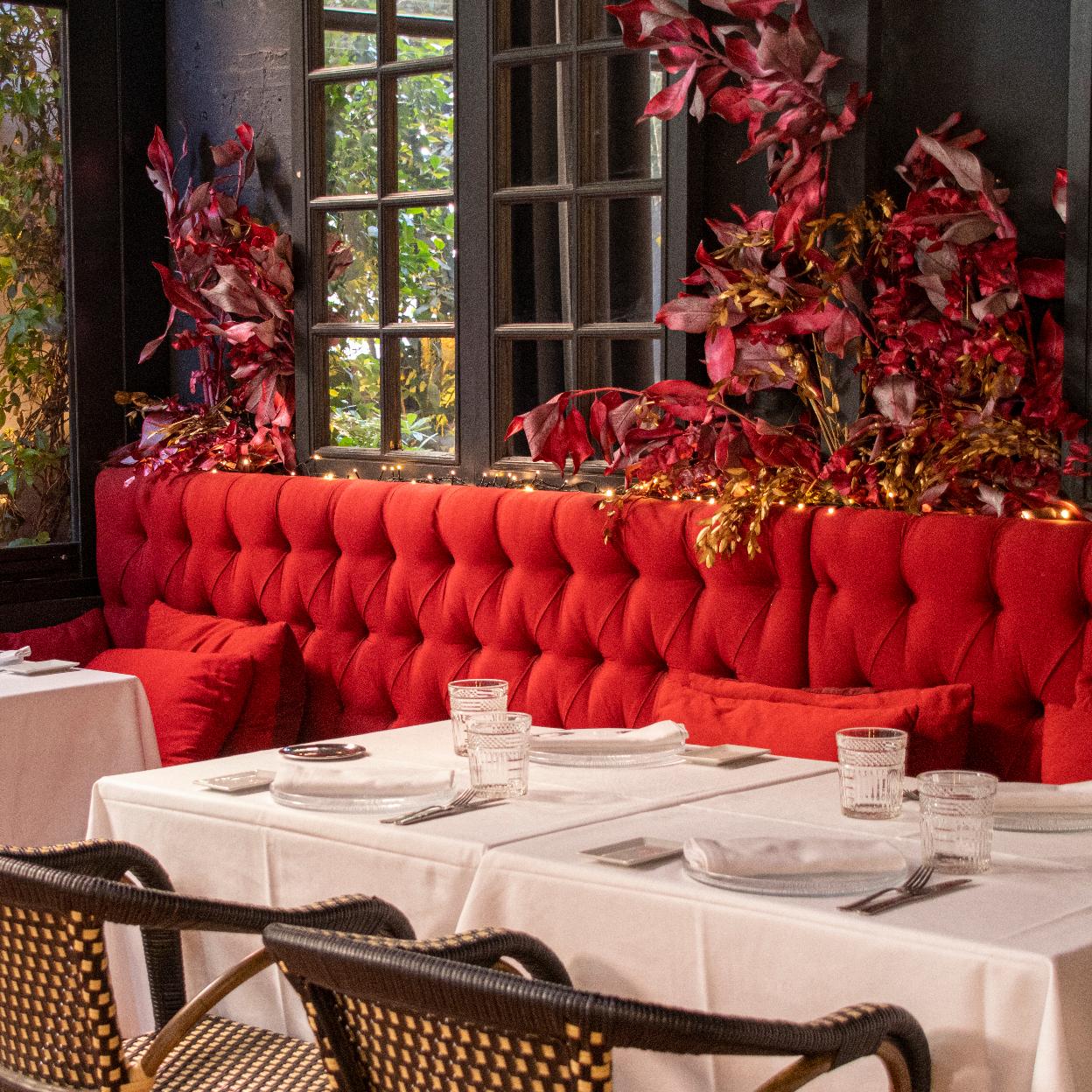 Vista de uno de los espacios de Brasserie Lafayette, uno de los restaurantes franceses más importantes de Madrid. 