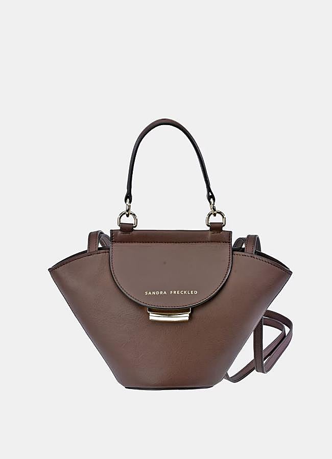 Imagen - Bolso en marrón chocolate de Sandra Freckled.