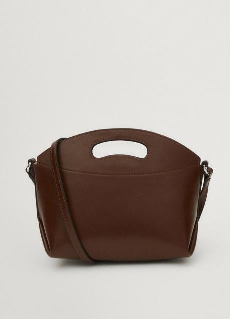 Imagen - Bolso marrón de Massimo Dutti (79,99 euros)