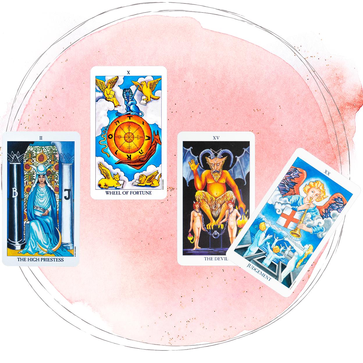 Las cartas del Tarot de la semana