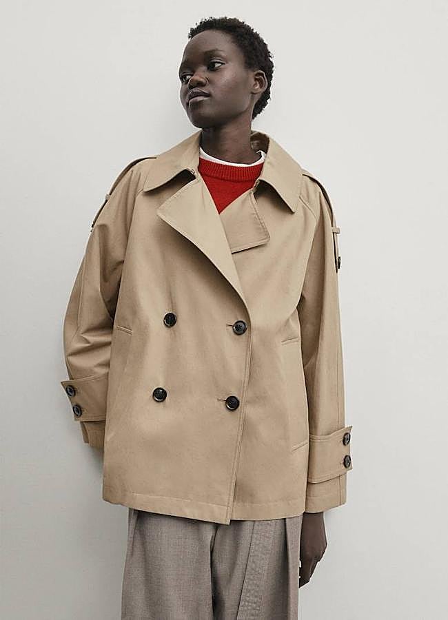 Imagen - Chaqueta tipo gabardina corta