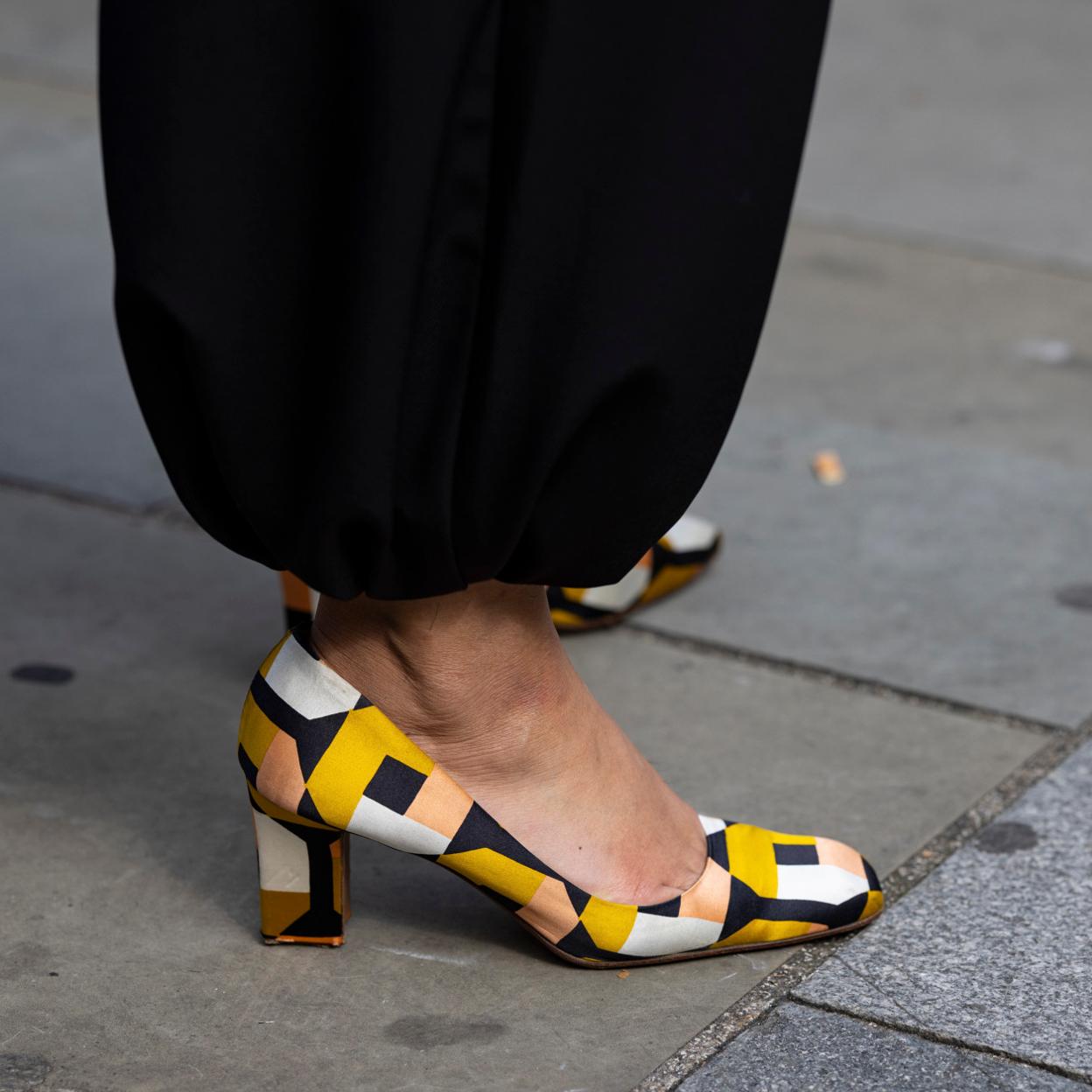 Estos zapatos con punta cuadrada son los favoritos de la temporada.