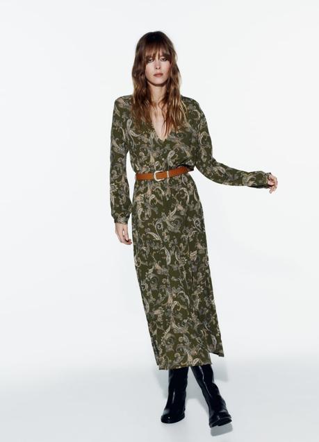 Imagen - Vestido estampado de Zara (39,99 euros)