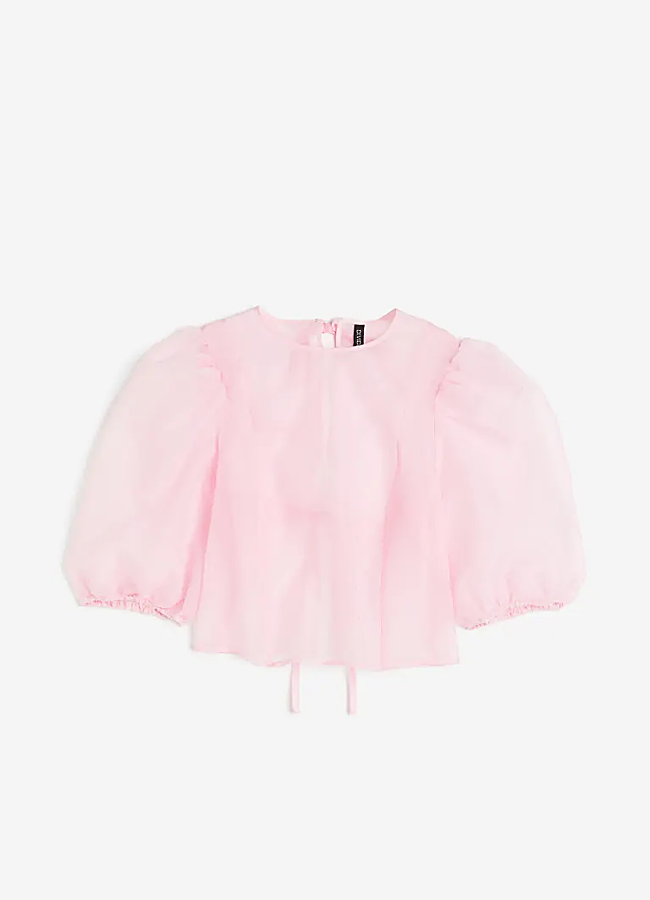 Imagen - Blusa organza rosa de H&M